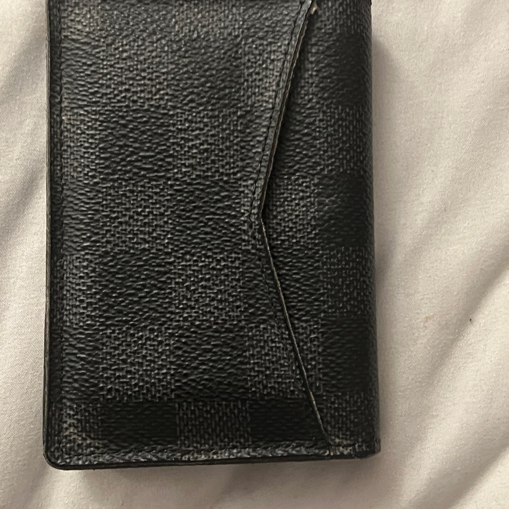 Louis Vuitton Black Leather Card Holder - Picture 3 of 8